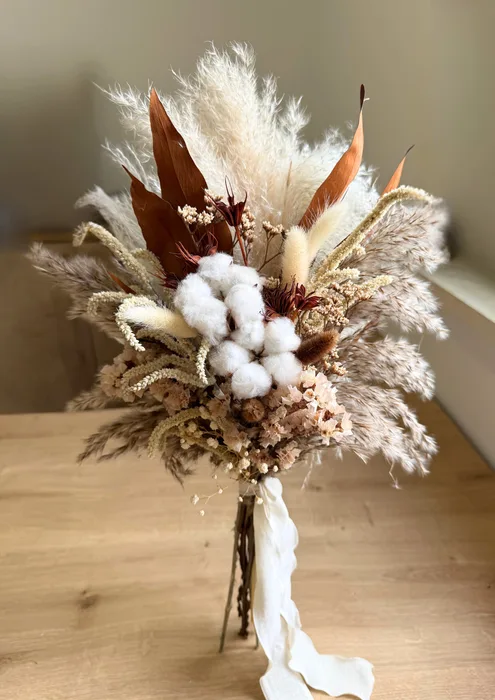 זר כלה Wild cotton