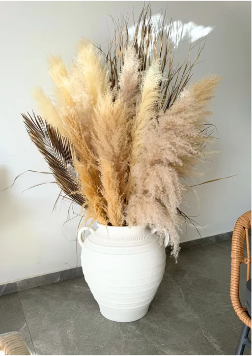 סידור בכד יווני ענק גובה כד 53 ס"מ